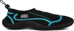 Аквашузи Aqua Speed AQUA SHOE 28 чорно-блакитні 704-28C