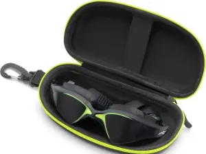 Чохол для окулярів для плавання Aqua Speed GOGGLE CASE чорно-жовтий 737-18