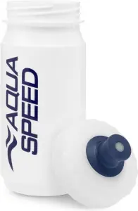 Пляшка для води Aqua Speed BIDON 550 мл біло-темно-синя 883-05