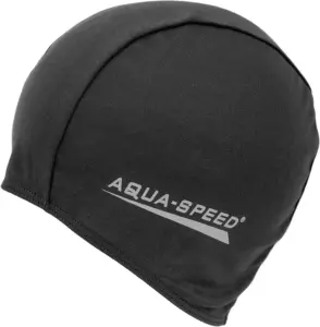 Шапочка для плавання Aqua Speed POLYESTER CAP чорна 091-07