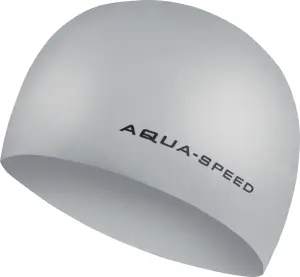 Шапочка для плавання Aqua Speed 3D CAP срібна 092-26