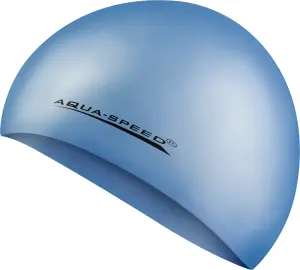 Шапочка для плавання Aqua Speed MEGA блакитна 100-02