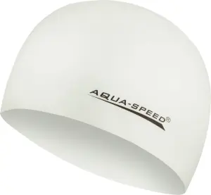Шапочка для плавання Aqua Speed MEGA біла 100-05
