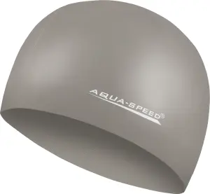Шапочка для плавання Aqua Speed MEGA сіра 100-19