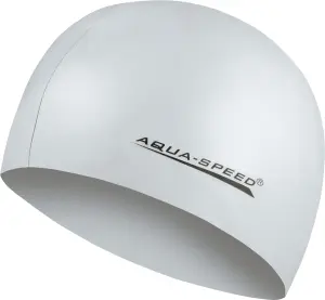 Шапочка для плавання Aqua Speed MEGA світло-сіра 100-26