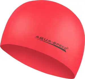 Шапочка для плавання Aqua Speed MEGA червона 100-31