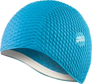 Шапочка для плавання жіноча Aqua Speed BOMBASTIC блакитна 104-01