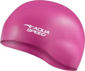 Шапочка для плавання Aqua Speed MONO темно-рожева 111-29