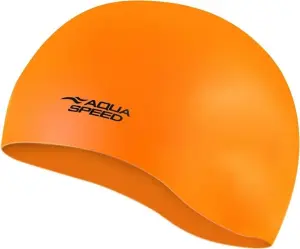 Шапочка для плавання Aqua Speed MONO помаранчева 111-75