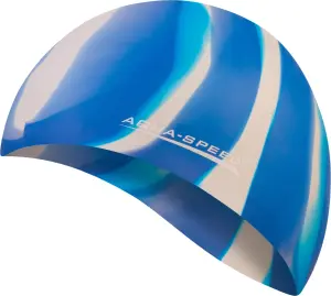 Шапочка для плавання Aqua Speed BUNT синьо-біла 113-55