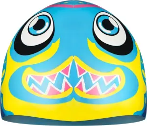 Шапочка для плавання дитяча Aqua Speed ZOO FISH блакитно-жовто-рожева 115-01-fish
