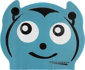 Шапочка для плавання дитяча Aqua Speed ZOO UFO UFO LATEX синя 116-ufo