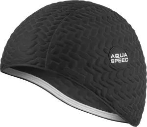 Шапочка для плавання жіноча Aqua Speed BOMBASTIC TIC-TAC чорна 117-07