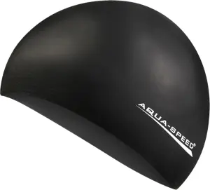 Шапочка для плавання Aqua Speed SOFT LATEX чорна 122-07