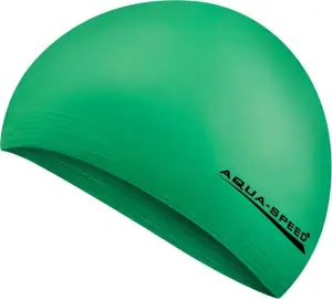 Шапочка для плавання Aqua Speed SOFT LATEX темно-зелена 122-11