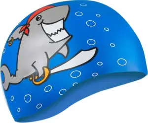 Шапочка для плавання дитяча Aqua Speed KIDDIE SHARK синьо-сіра 142-Shark