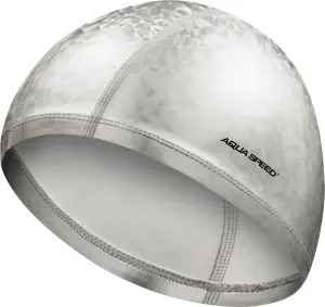 Шапочка для плавания Aqua Speed FLUX серебряная 143-26