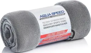 Рушник Aqua Speed DRY SOFT сірий 70x140 см 156-03