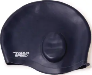 Шапочка для плавання Aqua Speed EAR CAP COMFORT темно-синя 289-22
