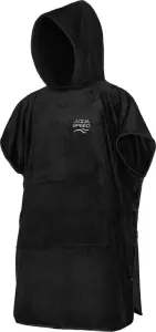 Рушник-пончо Aqua Speed PONCHO чорний 95x240 см 288-07