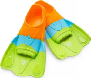 Ласти дитячі Aqua Speed ​​TRAINING FINS MOBY салатово-блакитно-жовтогарячі 733-72