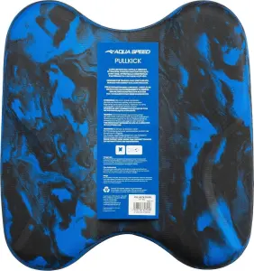 Дошка для плавання Aqua Speed ​​PULLKICK SWIRL синьо-чорна 182-10