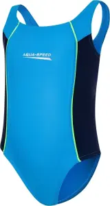 Купальник злитий дитячий Aqua Speed ​​LUNA блакитно-темно-синій 309-24