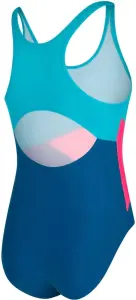 Купальник злитий дитячий Aqua Speed ​​POLA блакитно-рожево-темно-синій 541-42