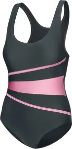 Купальник злитий жіночий Aqua Speed ​​STELLA LADY темно-сіро-рожевий 299-33