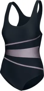 Купальник злитий жіночий Aqua Speed ​​STELLA LADY чорно-сірий 299-15