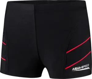 Плавки-боксери дитячі Aqua Speed ​​ANDY чорно-червоні 349-16