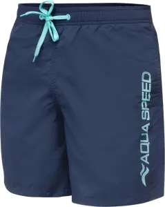 Шорти пляжні Aqua Speed ​​OWEN темно-синьо-блакитні 297-10