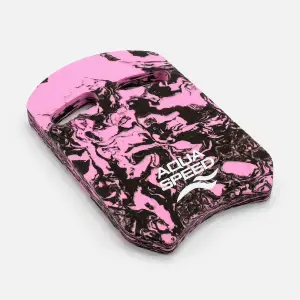 Дошка для плавання Aqua Speed UNI SWIRL KICKBOARD рожево-чорна 162-03