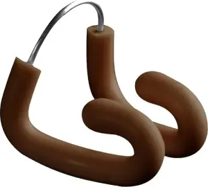 Затискач для носа Arena SUPER NOSE CLIP темно-коричневий 95167-200