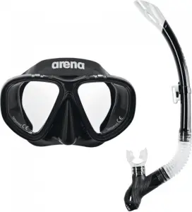 Набір для плавання (маска і трубка) дитячий Arena PREMIUM SNORKELING SET JR чорний 002019-505