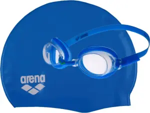 Набір для плавання (окуляри та шапочка) дитячий Arena POOL JR SET блакитний 92423-070