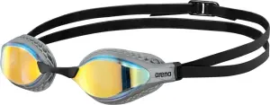 Окуляри для плавання Arena AIR-SPEED MIRROR сіро-жовто-чорні 003151-201