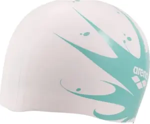 Шапочка для плавання Arena REVERSIBLE CAP двостороння біло-бірюзово-синя 003786-102