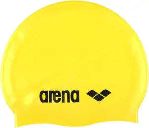 Шапочка для плавання дитяча Arena CLASSIC SILICONE JR жовта 91670-035