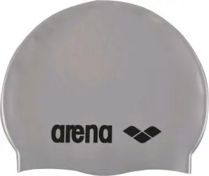 Шапочка для плавання дитяча Arena CLASSIC SILICONE JR срібна 91670-051