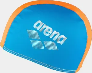 Шапочка для плавання дитяча Arena POLYESTER II JR блакитно-помаранчева 002468-730