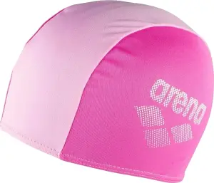 Шапочка для плавання дитяча Arena POLYESTER II JR рожево-світло-рожева 002468-990
