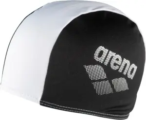 Шапочка для плавання дитяча Arena POLYESTER II JR чорно-біла 002468-510