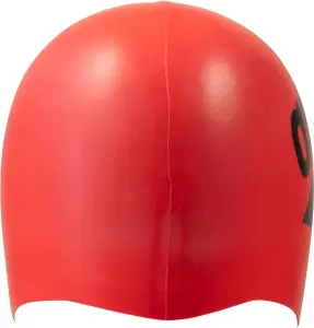 Шапочка для плавання Arena BIG LOGO CAP темно-помаранчево-чорна 009276-204