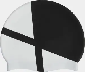 Шапочка для плавання Arena ICONS TEAM STRIPE CAP чорно-біла 001463-125