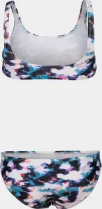 Купальник дитячий Arena TIE AND DYE BIKINI TOP біло-синьо-рожевий 006206-500
