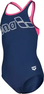 Купальник злитий дитячий Arena LOGO SWIMSUIT SWIM PRO темно-синьо-рожевий 010287-590