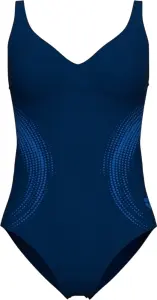 Купальник злитий жіночий Arena SHIMMERING SWIMSUIT U BACK темно-синьо-синій 010810-708