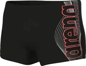 Плавки-боксери Arena BASIC SWIM SHORT чорно-біло-коралові 010276-500