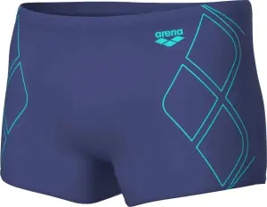 Плавки-боксери Arena GRAPHIC SWIM SHORT фіолетово-бірюзові 009083-808